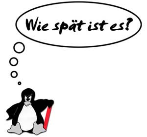 Wie sp?t ist es ? home